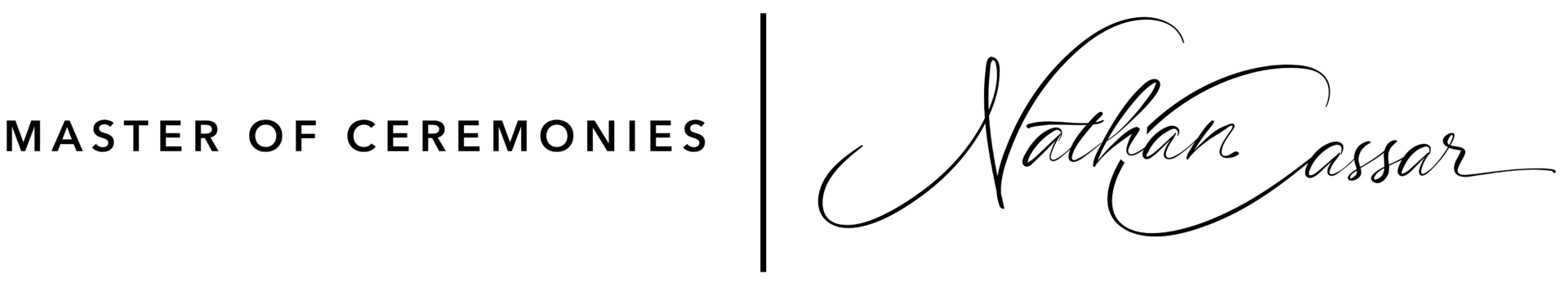 Nathan Cassar, MC Logo with tagline, vertical signature