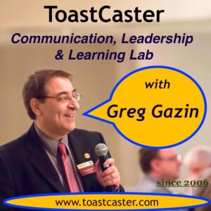 Nathan Cassar Master of Ceremonies was a guest on the Toastcaster Communication Leadership Learning Lab Podcast